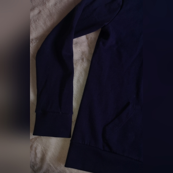 NWOT Sweater with zipper and hood. - Picture 5 of 8